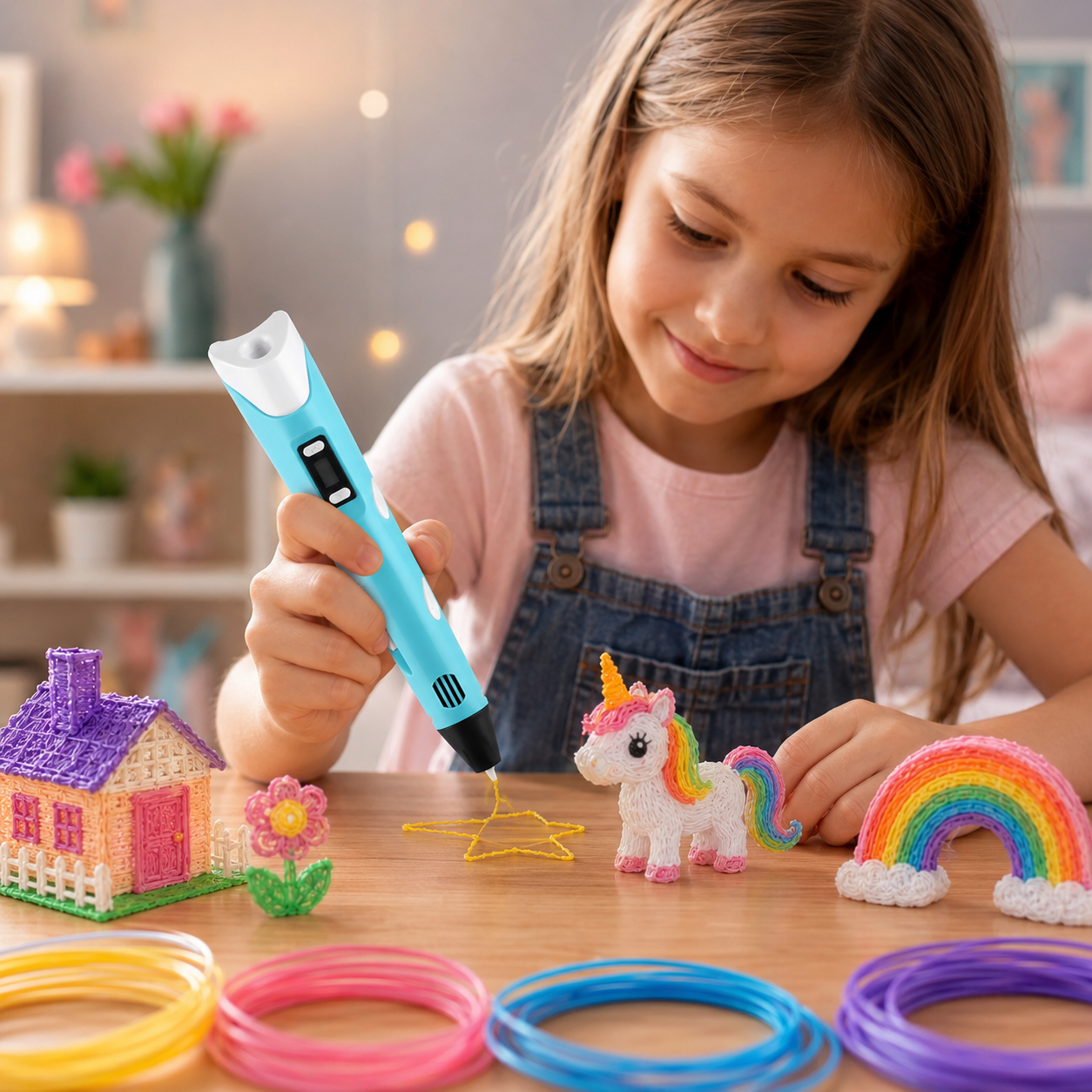 Rysiok™ – Magiczny Długopis 3D dla Dzieci