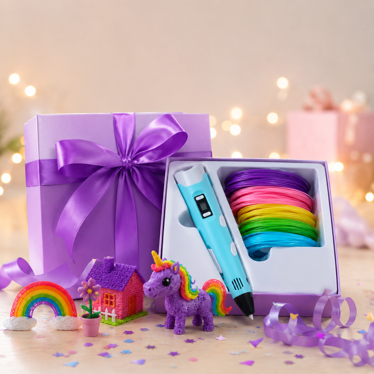 Rysiok™ – Magiczny Długopis 3D dla Dzieci